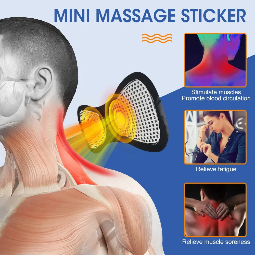 Masajeador Eléctrico EMS para Cuello y Cuerpo