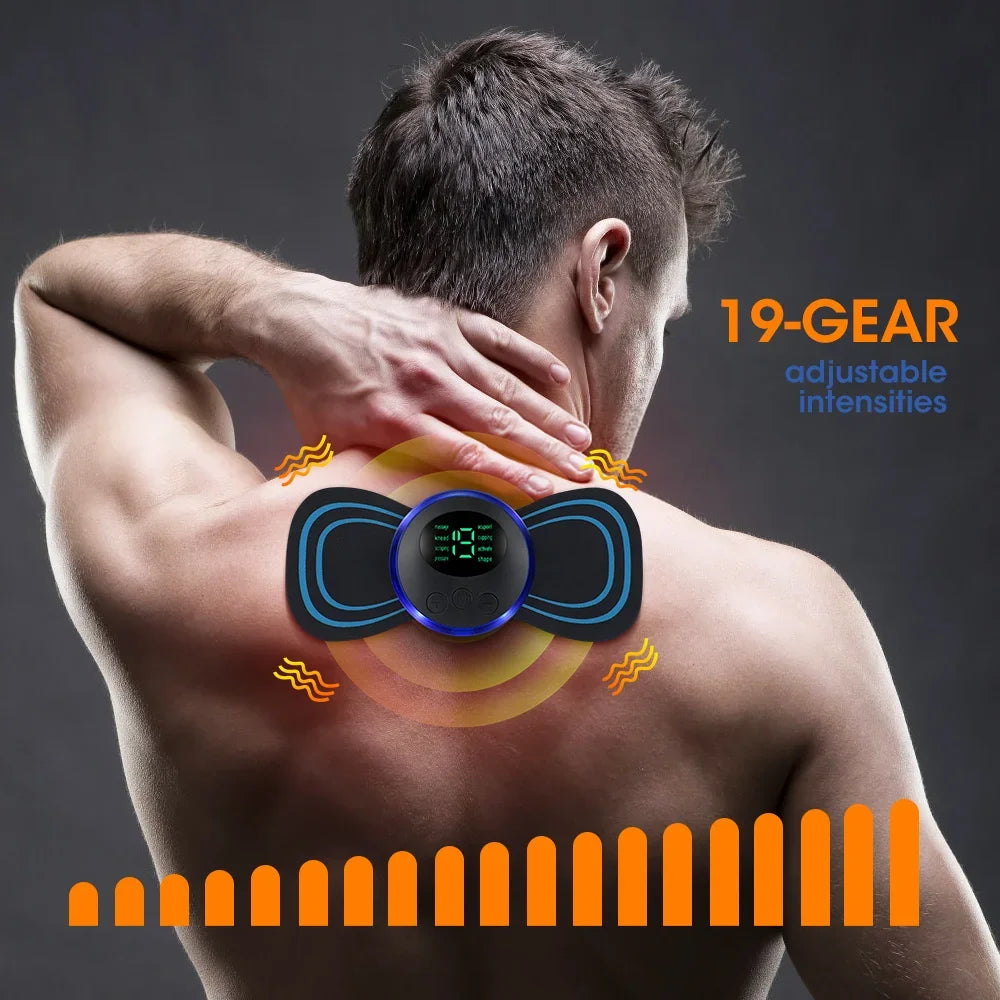 Masajeador Eléctrico EMS para Cuello y Cuerpo