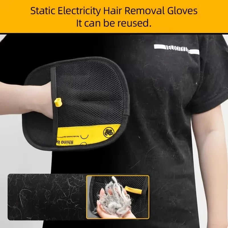 Guantes para eliminar el vello de mascotas