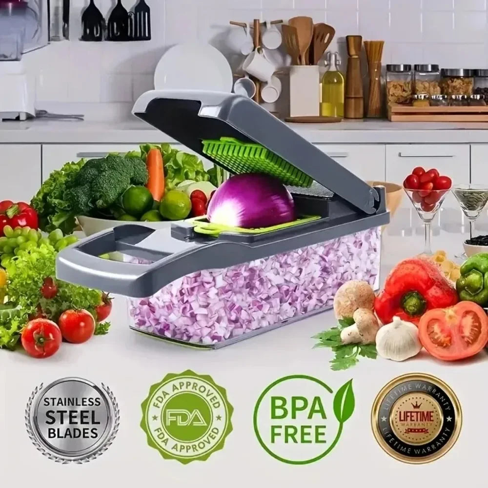Picadora de Verduras Multifuncional Galavilly
