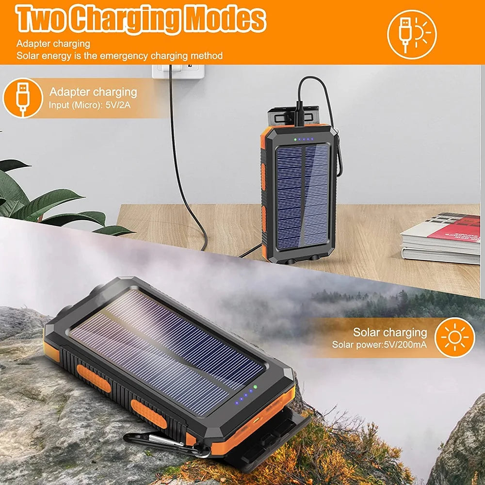Power Bank Solar Portátil OLOEY