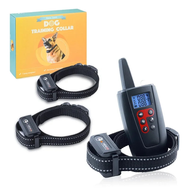 Collar de Adiestramiento Canino 2 en 1 con Control Remoto.