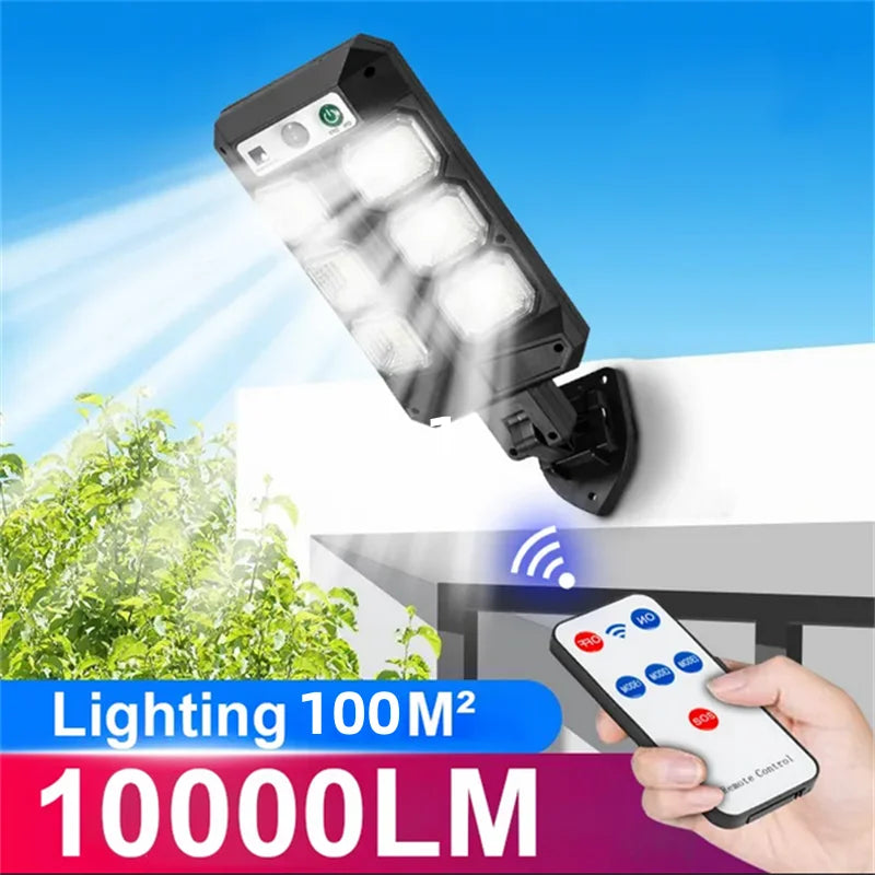 Lámpara Solar LED con Sensor de Movimiento PDQ