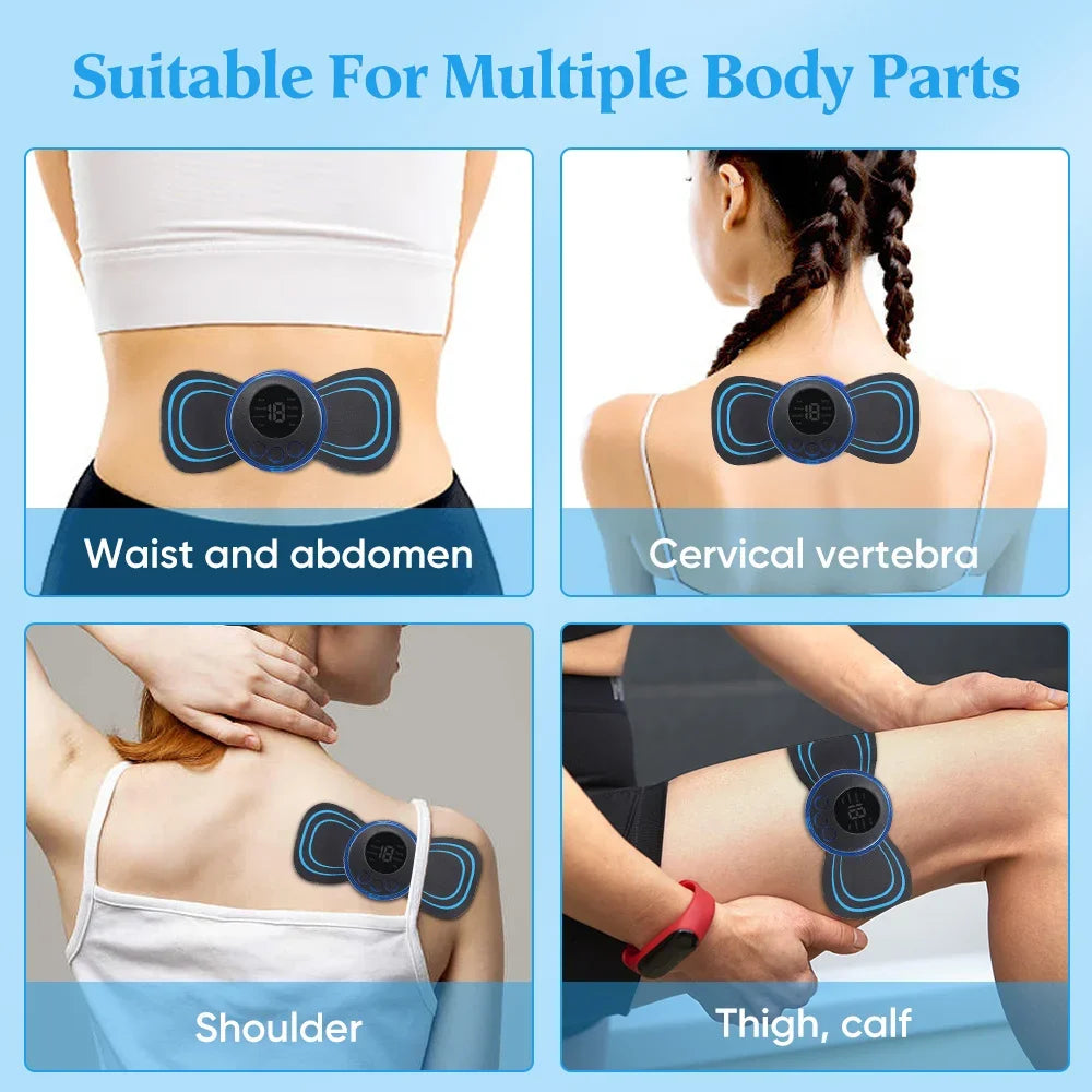 Masajeador Eléctrico EMS para Cuello y Cuerpo